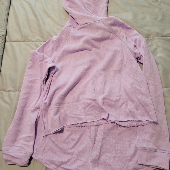 Distressed Cropped Hoodie Short Set - Picture 3 of 4